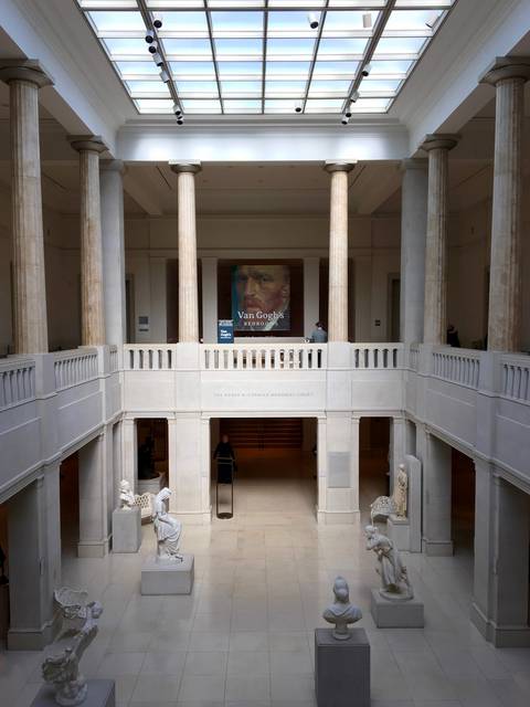 The Roger McCormick Memorial Court at the Art Institute of Chicago