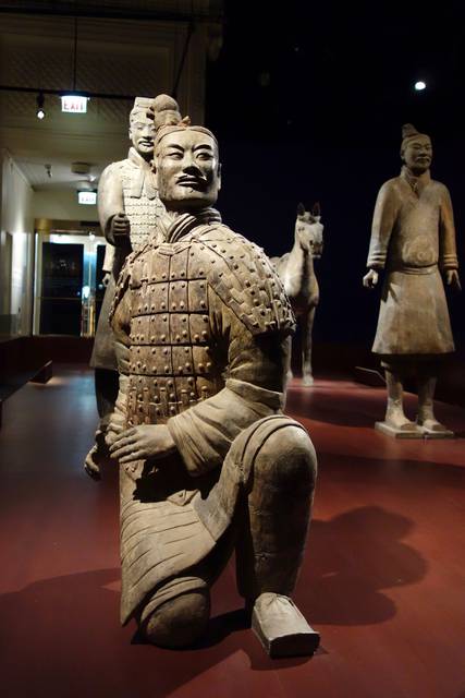 Terracotta Warrior of China's First Emperor at the Field Museum
