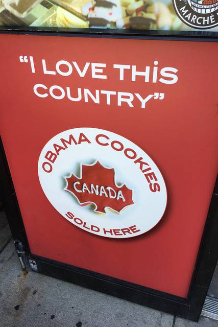 Obama Cookies at ByWard Market